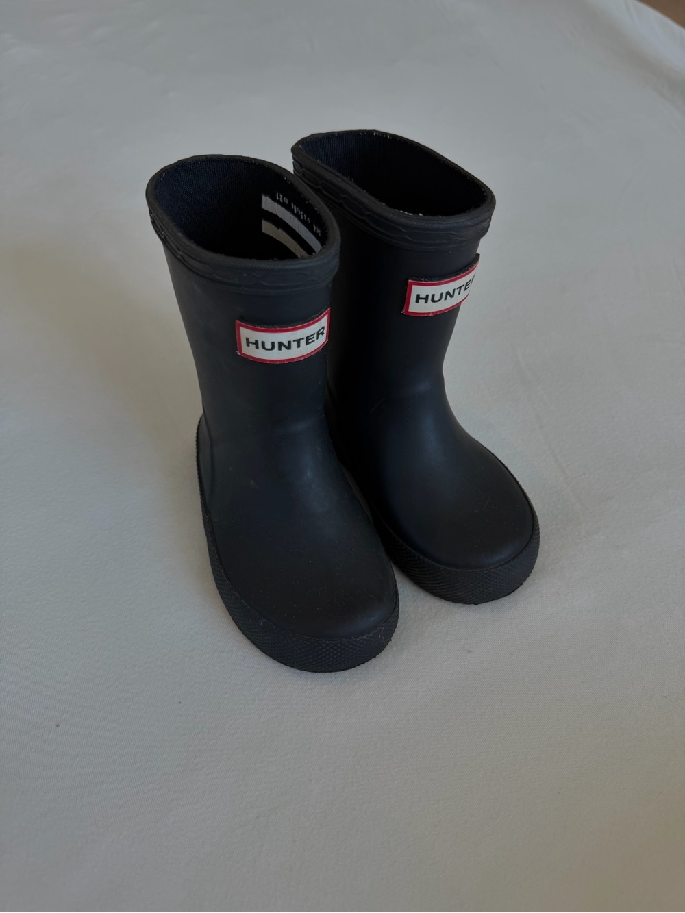 Hunter Kids' Classic Black Rain Boots Toddler Size US 5